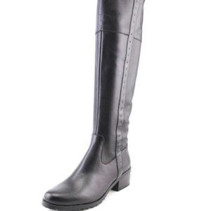 Tahari Khloe Leather Riding Boots